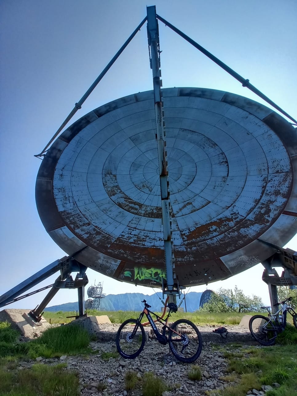 Gita in Ebike presso ex base NATO monte Giogo